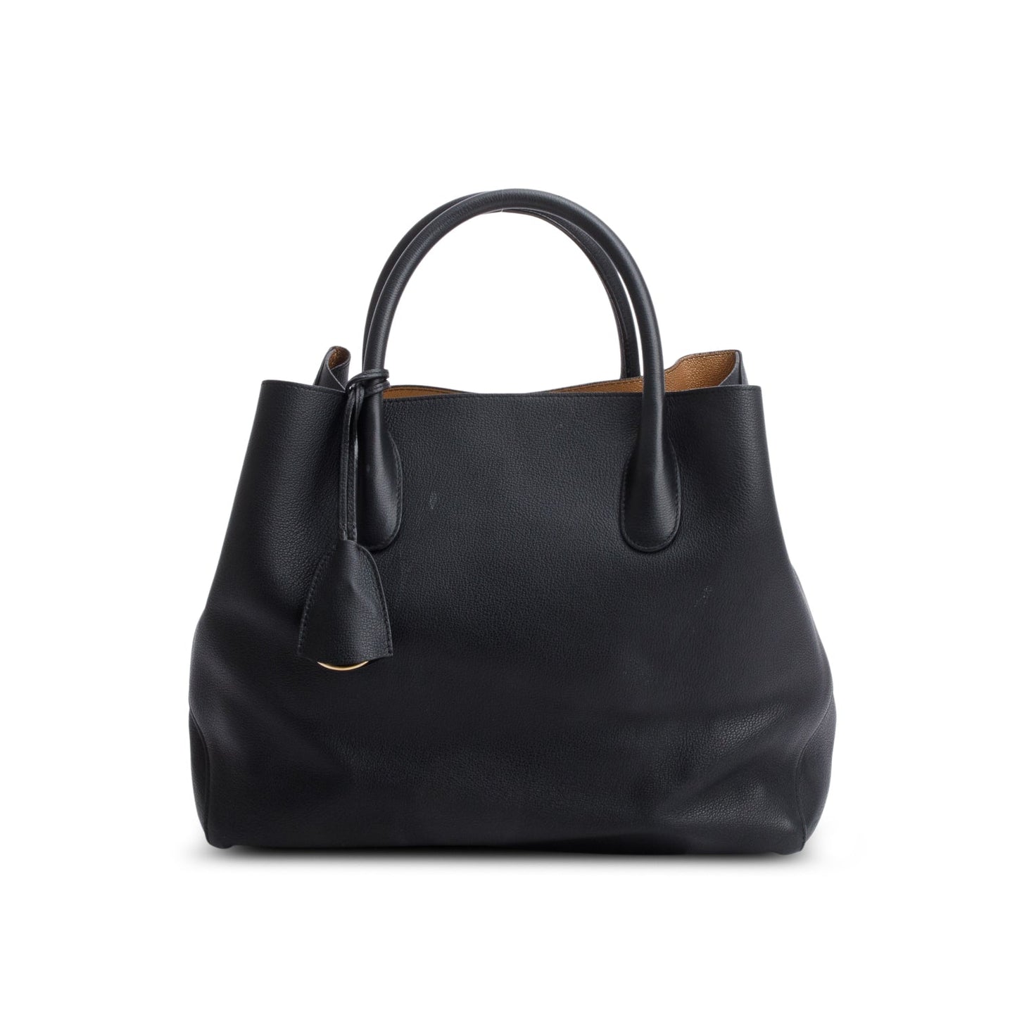 Dior Christian Supple Grained Calfskin Open Bar Tote Tote Bag