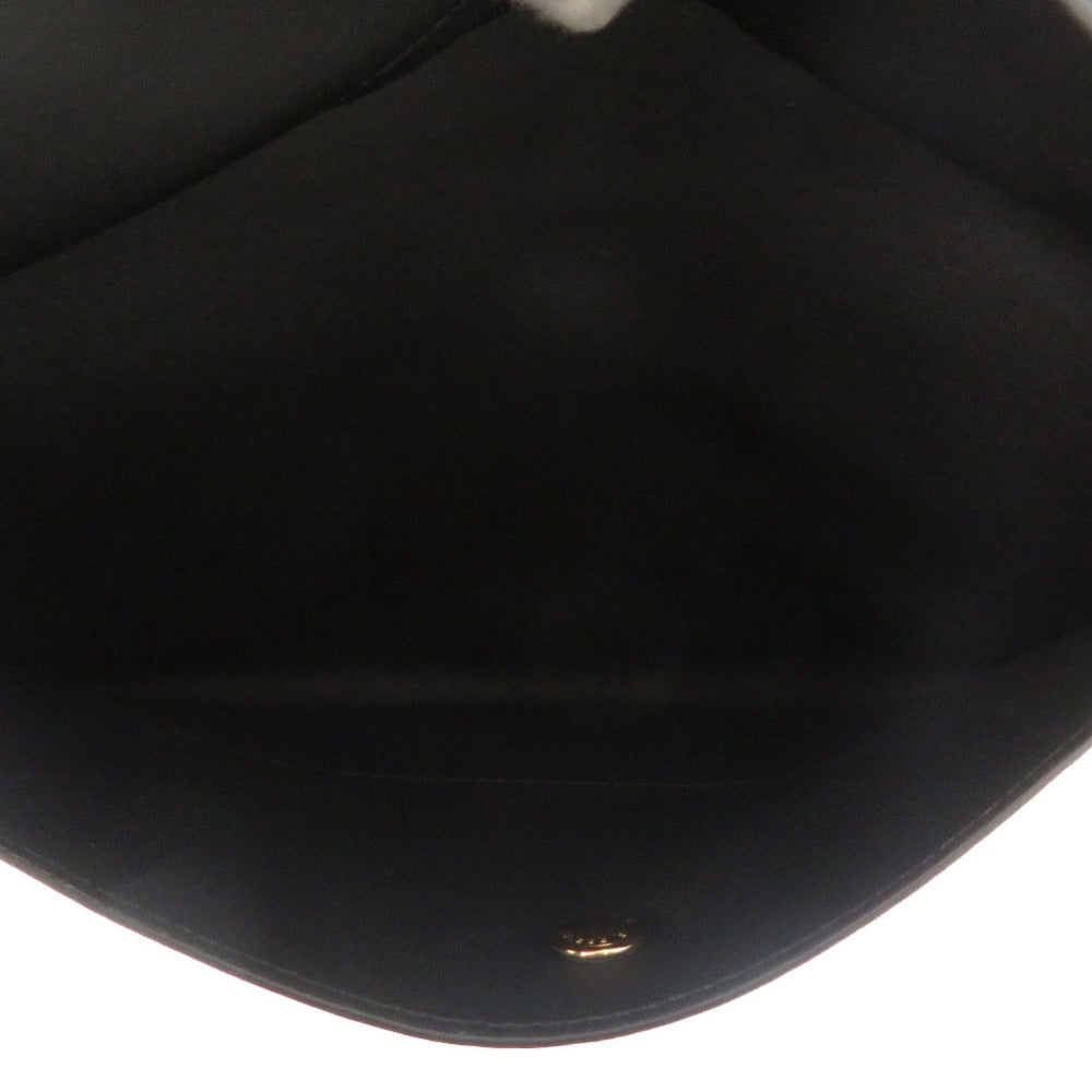 Burberry Waist Bag Unisex Unisex Leather Black Travel Bag