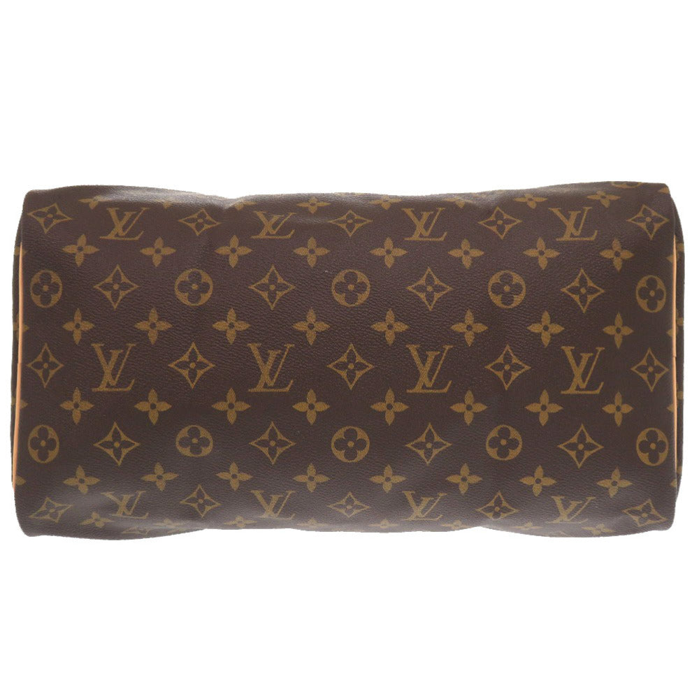 Louis Vuitton M41107 Speedy 35 Monogram Canvas Brown Handbag 6G0997Ig6A4