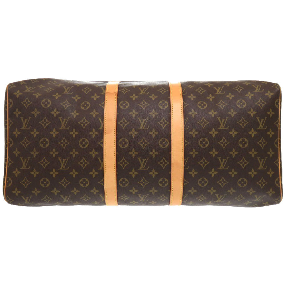 Louis Vuitton Boston Duffel M41424 Keepall 55 Monogram Canvas Brown Travel Bag 6G1844Bb5A2