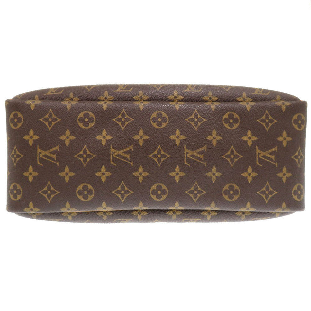 Louis Vuitton M47270 Deauville Monogram Canvas Brown Handbag 6H1518Sep5