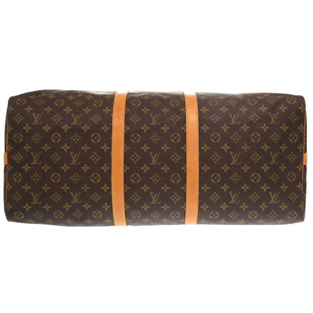 Louis Vuitton Boston Duffel M41412 Keepall bandouliere60 Monogram Canvas Brown Travel Bag