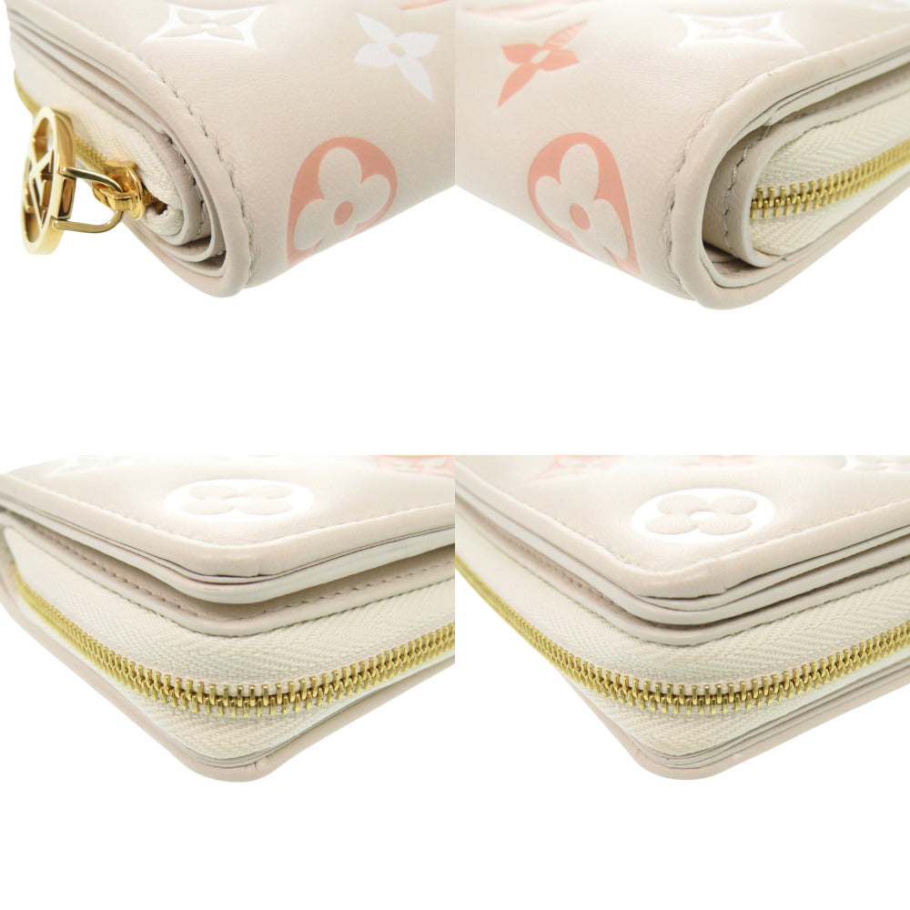 Louis Vuitton Bifold M82291 Portefeuille Lou Monogram Leather Beige Wallet Case
