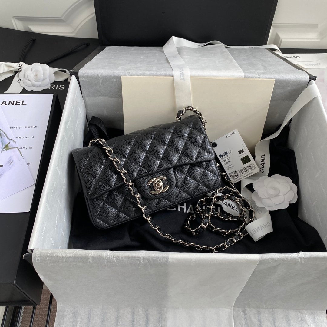 Chlmini Classic Handbag For Women Black Travel Bag