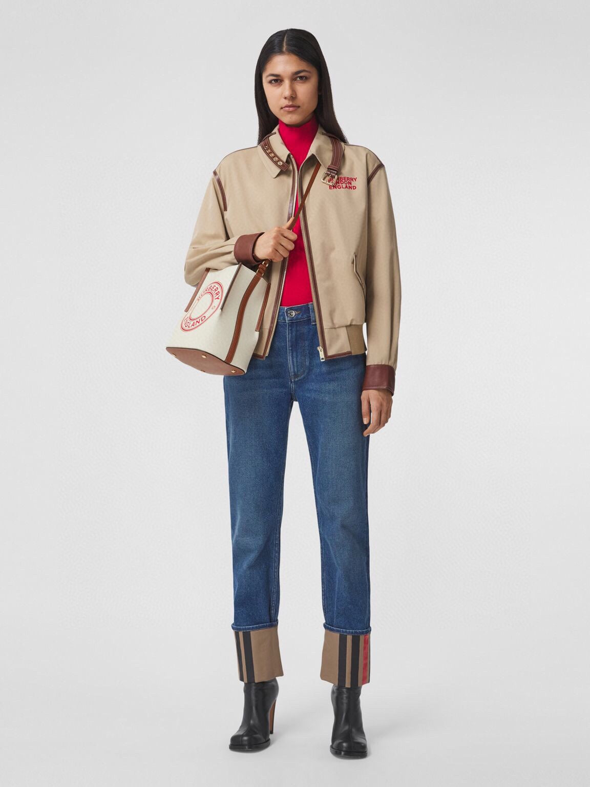 Gucci Top Quality Pe y Bag For Women Canvas Red Travel Bag 98In25Cm 8570