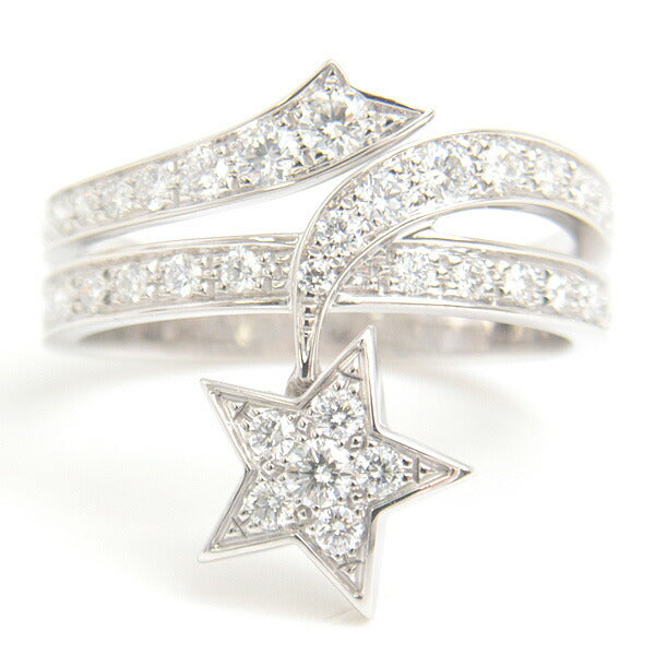 Chanel White Gold Comete Diamond Ring
