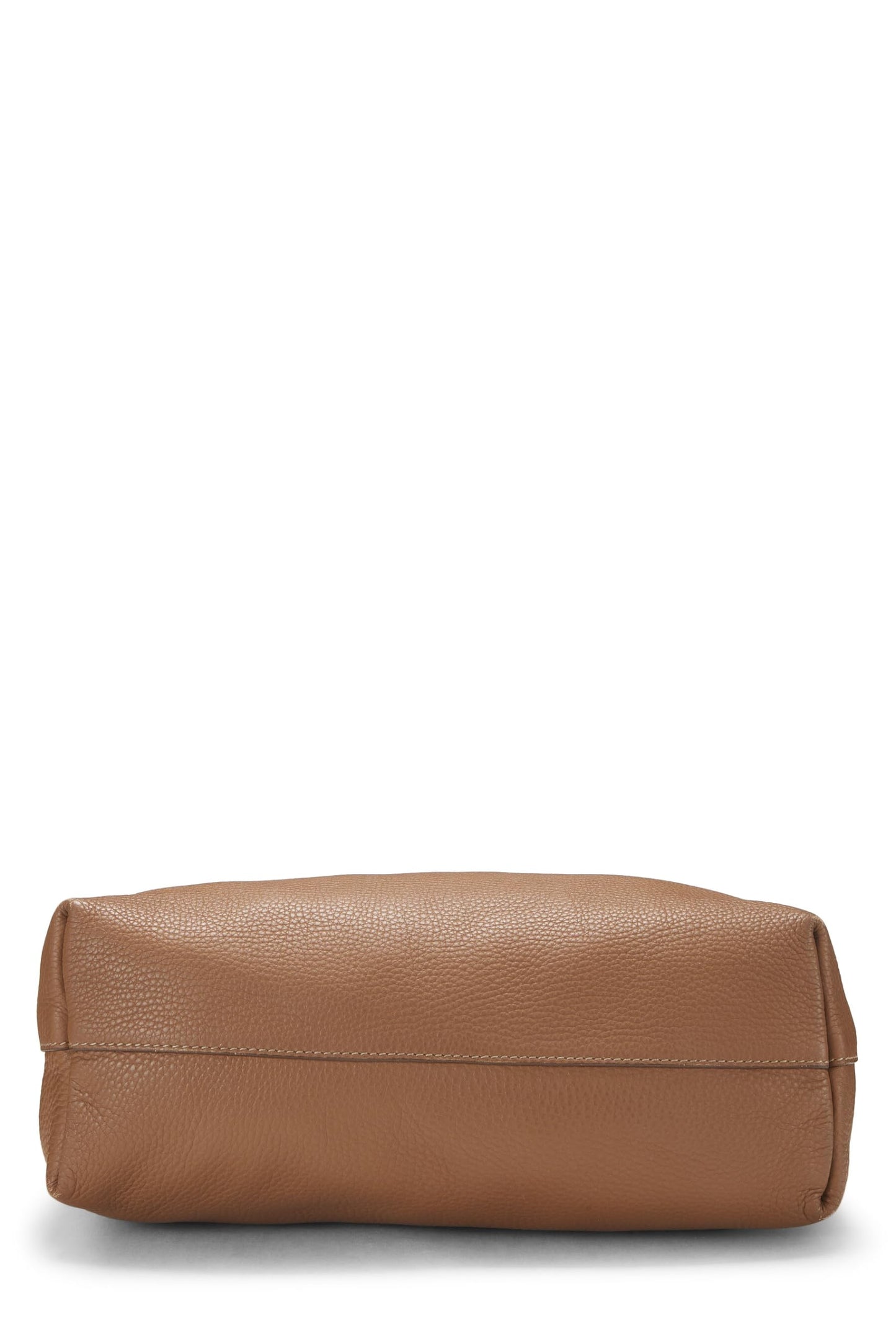 Prada Daino Phenix Convertible Shopping Tote Vitello Brown Tote Bag