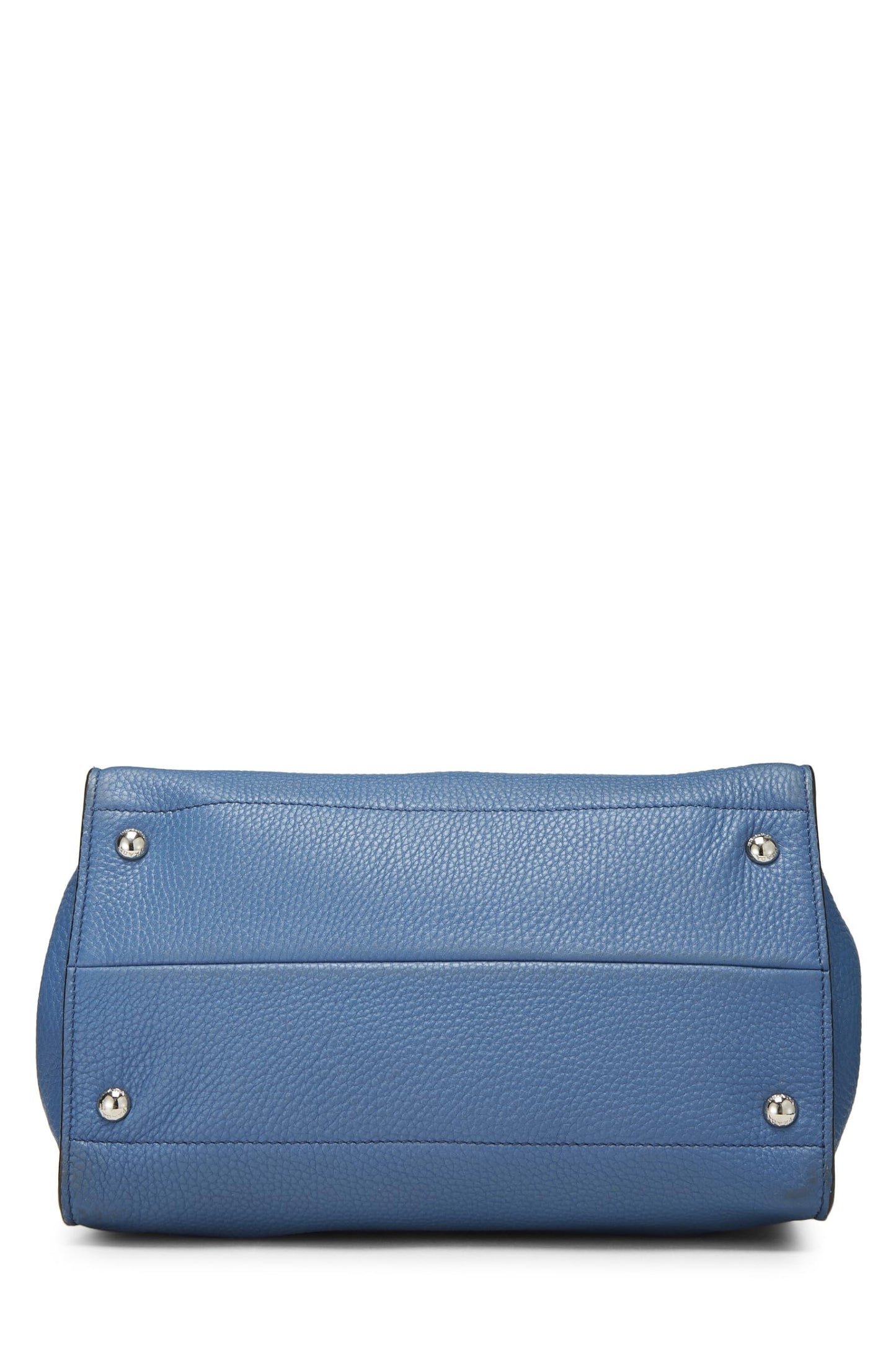 Prada Daino Convertible Tote Vitello Blue Tote Bag