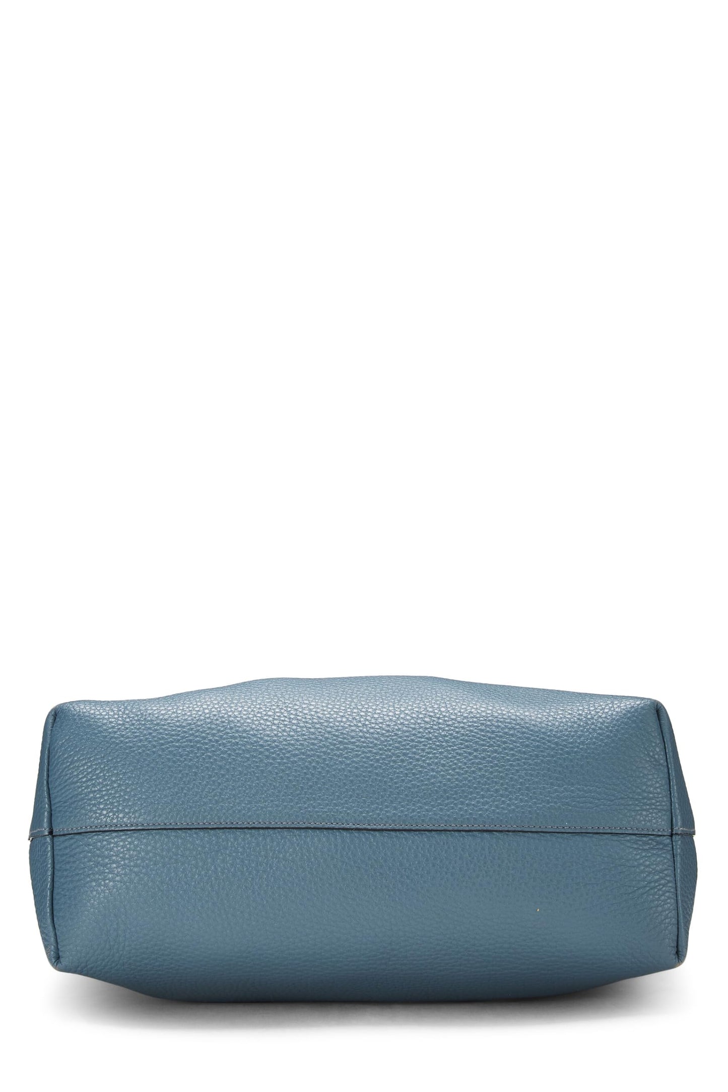 Prada Daino Convertible Tote Vitello Blue Medium Tote Bag