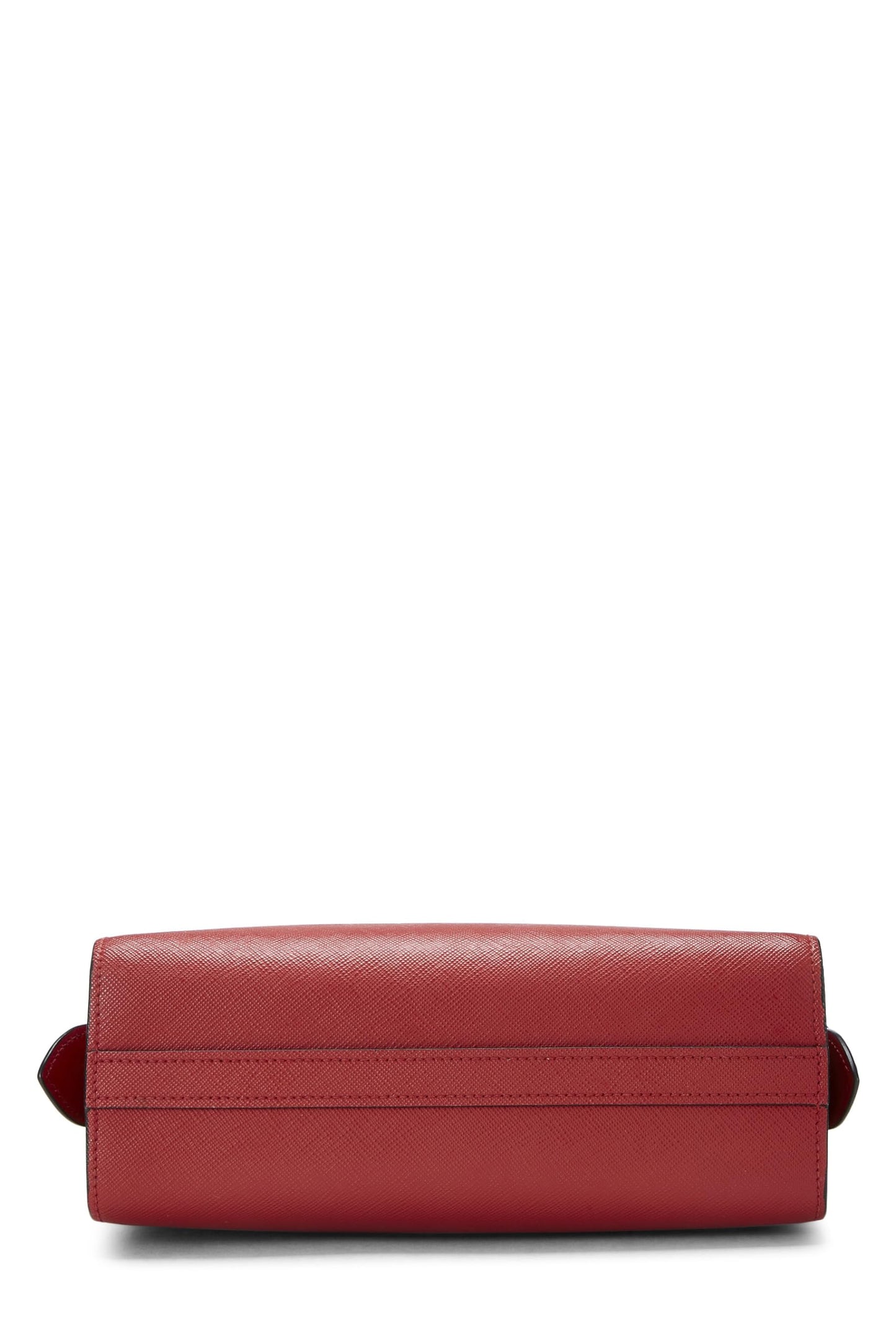 Prada Esplanade Crossbody Saffiano Red Crossbody Bag