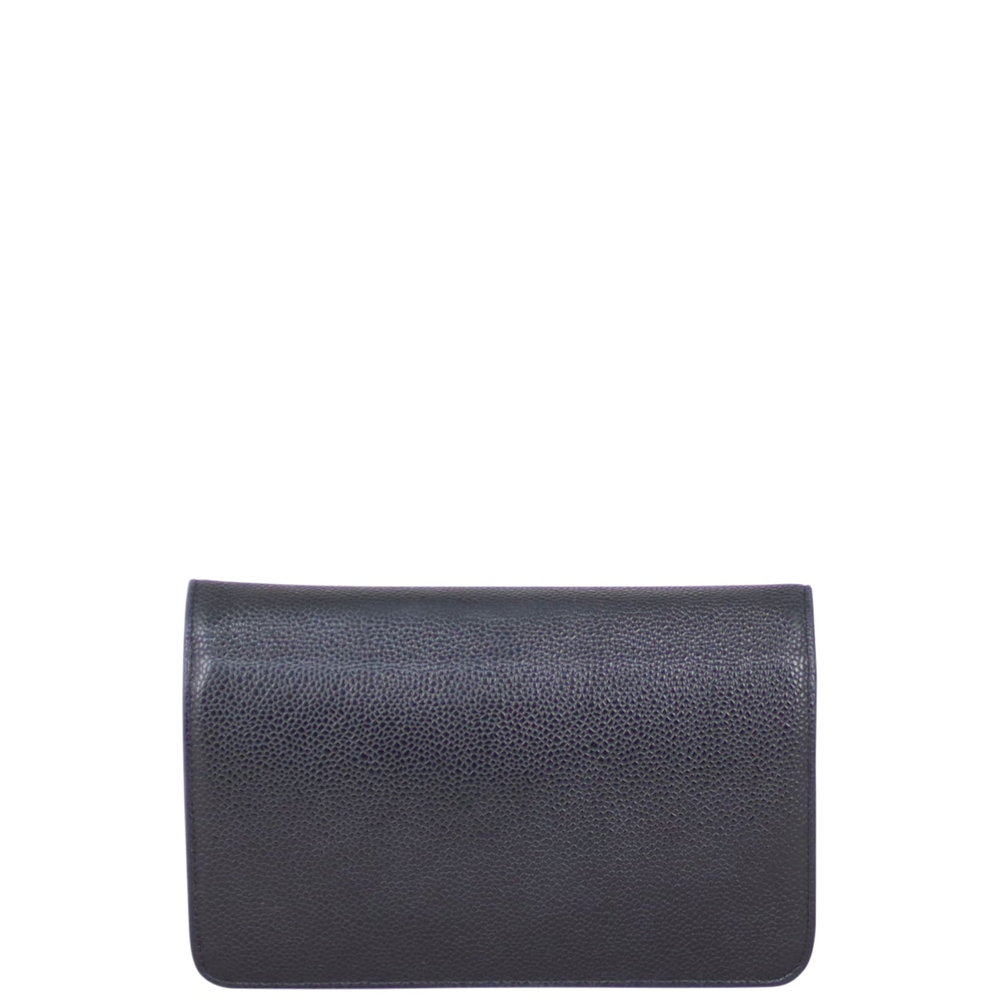 Chanel Timeless Wallet on Hardware Handbag Silver Chain