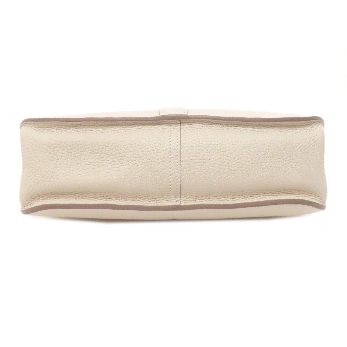 Hermes Handbag Taurillon Clemence Arzan Silvermetal White Travel Bag