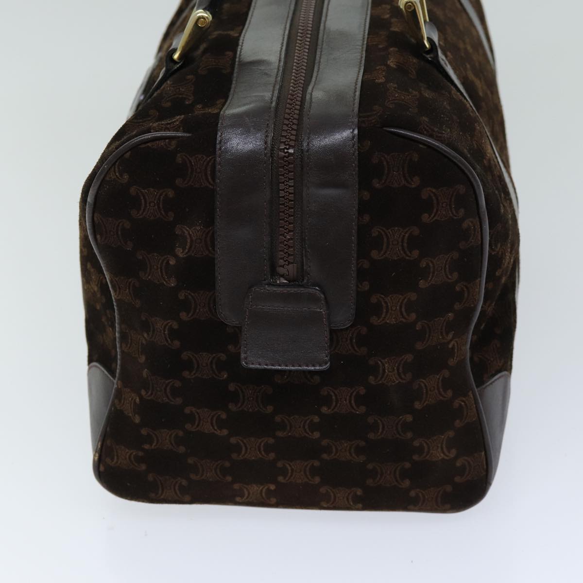 Luxury Macadam Hand Bag Canvas Brown Travel Bag