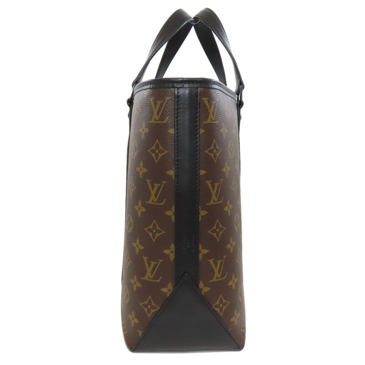 Louis Vuitton M45734 macacer Weekend PM Monogram Brown Tote Bag