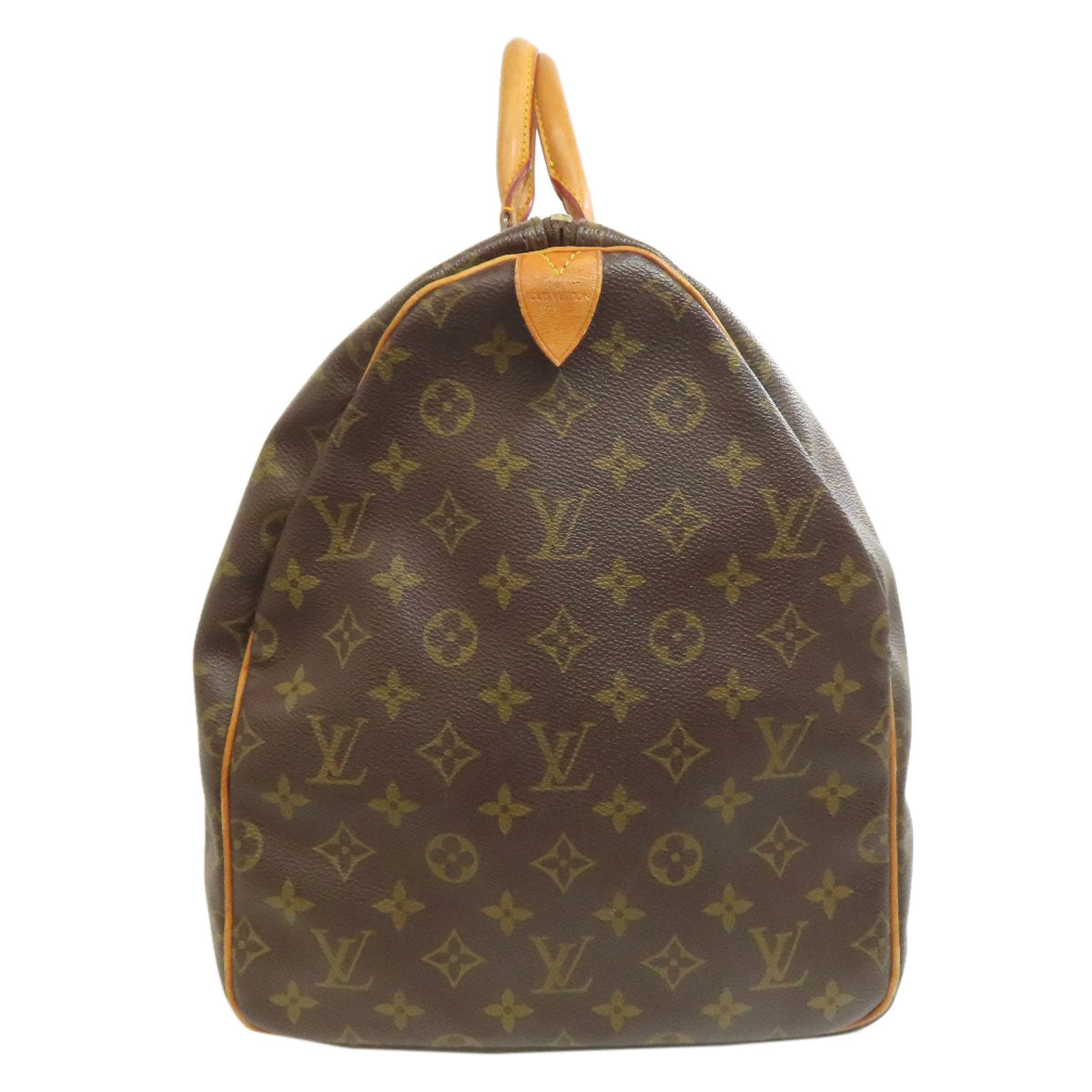 Louis Vuitton Boston Duffel M41424 Keepall 55 Monogram Canvas Brown Travel Bag 11