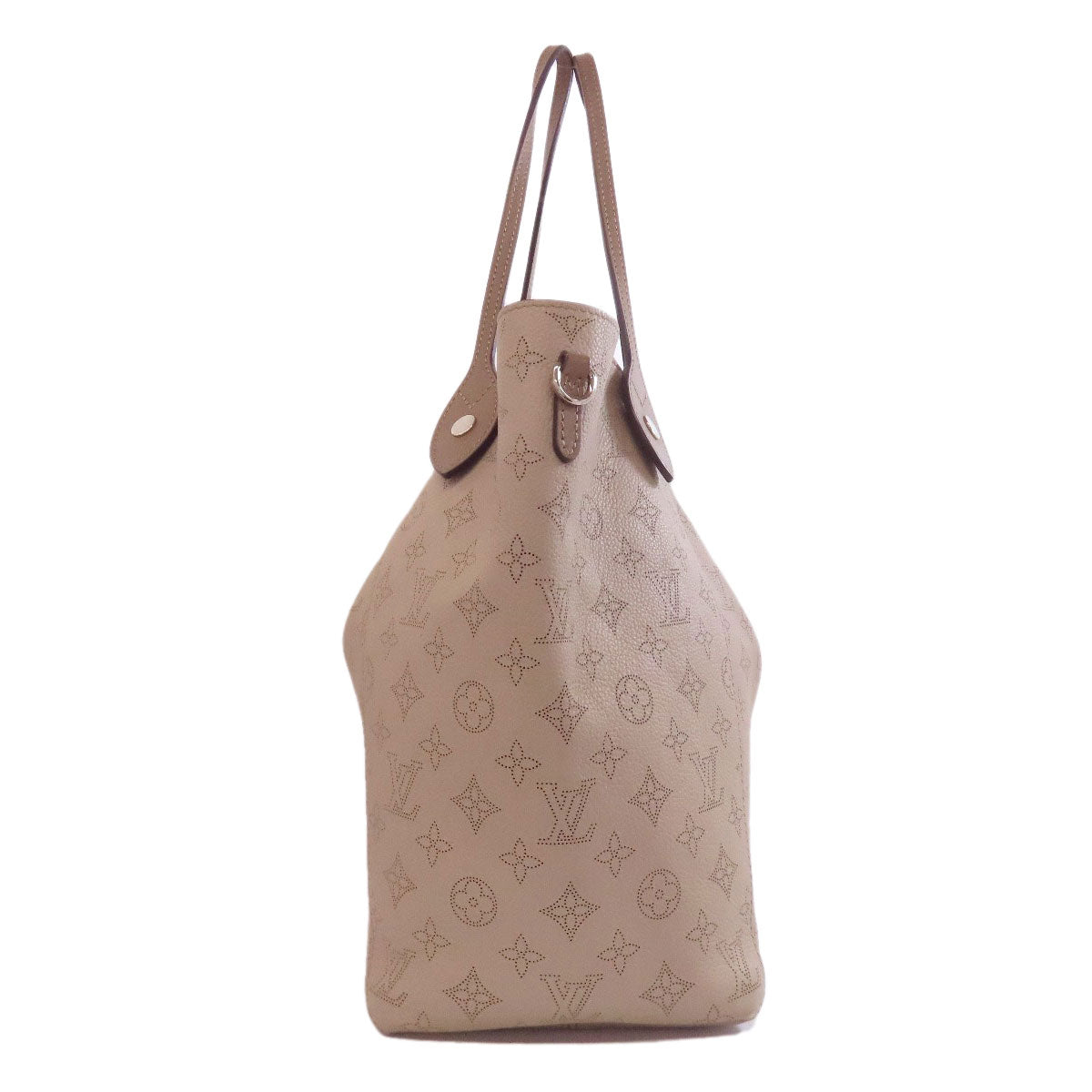 Louis Vuitton M53140 Mahina Hina MM Leather Beige Tote Bag