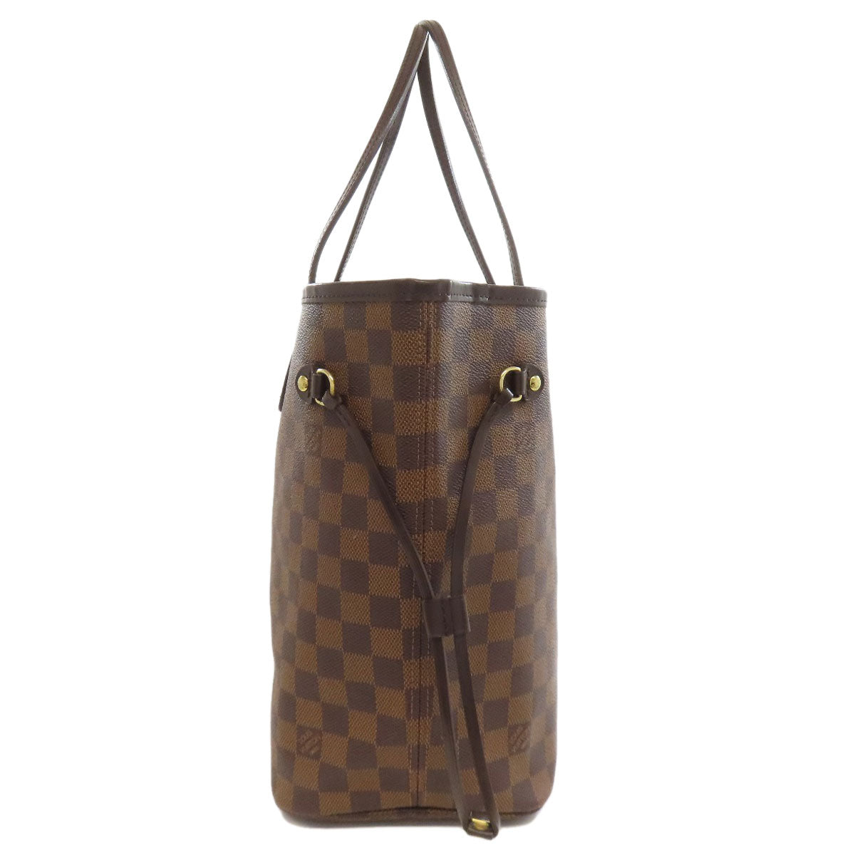 Louis Vuitton N51105 Damier Neverfull MM Canvas Brown Tote Bag 4