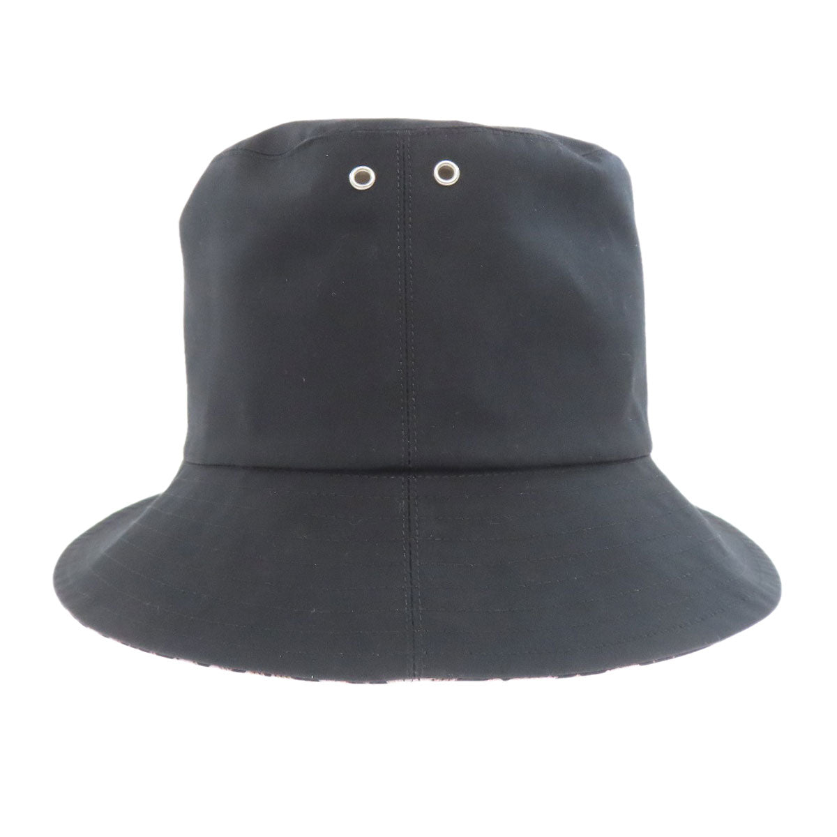 Dior Christian Hat Oblique Baguette Hat Nylon Brown Travel Bag