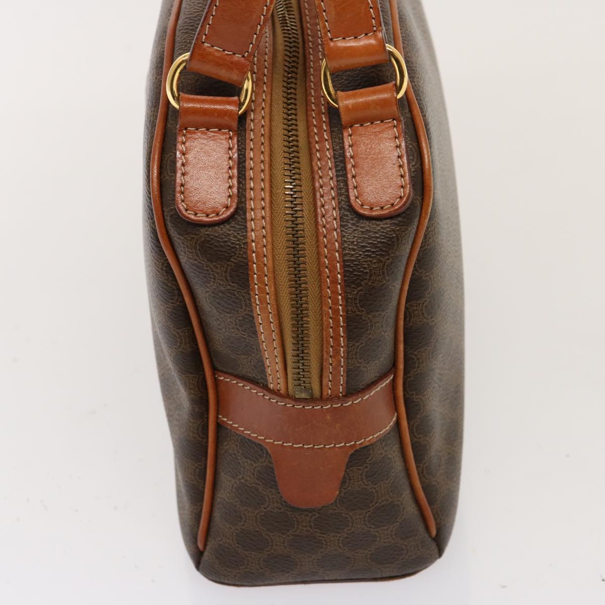 Luxury Macadam Hand Bag Pvc Canvas Brown Travel Bag