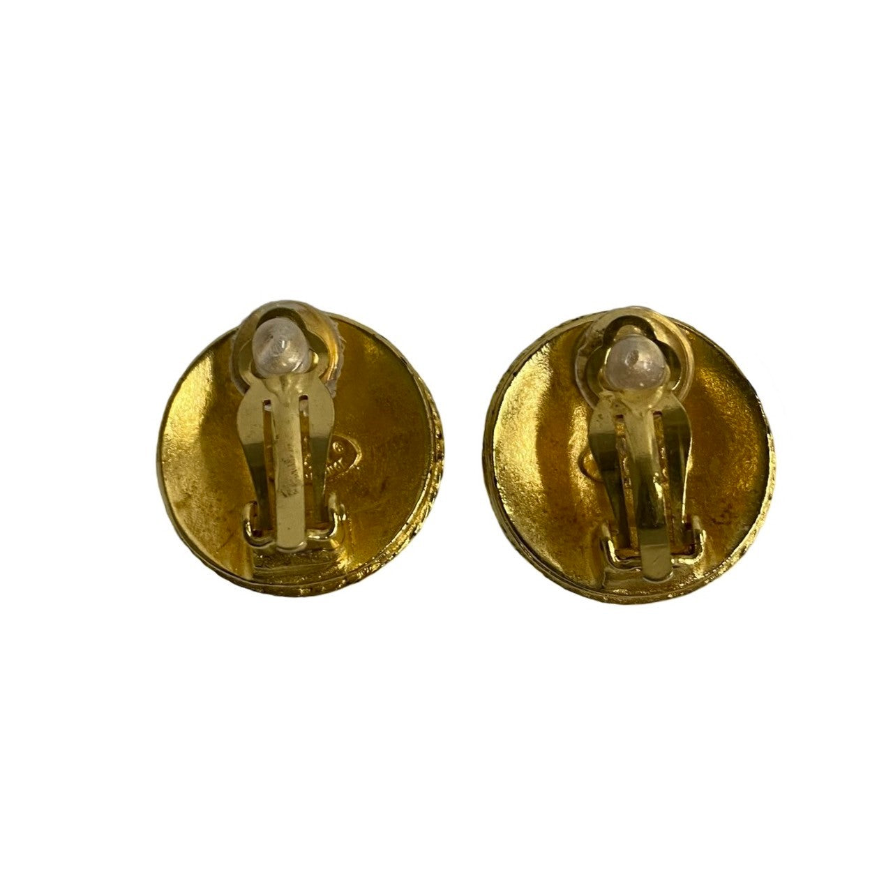 Chanel Coco Mark GP Earrings Gold Jewelry