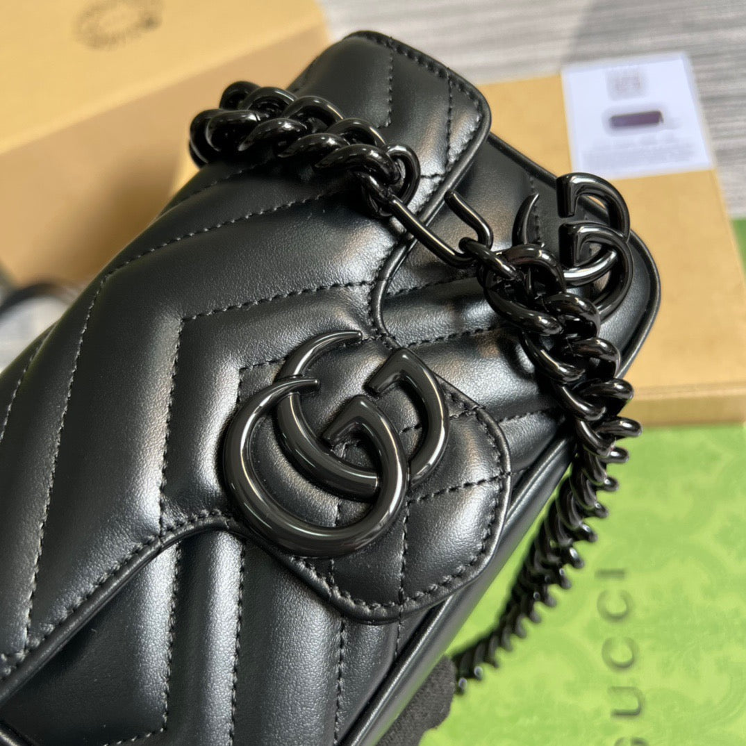 gg Marmont Super , ’s Black Mini Bag