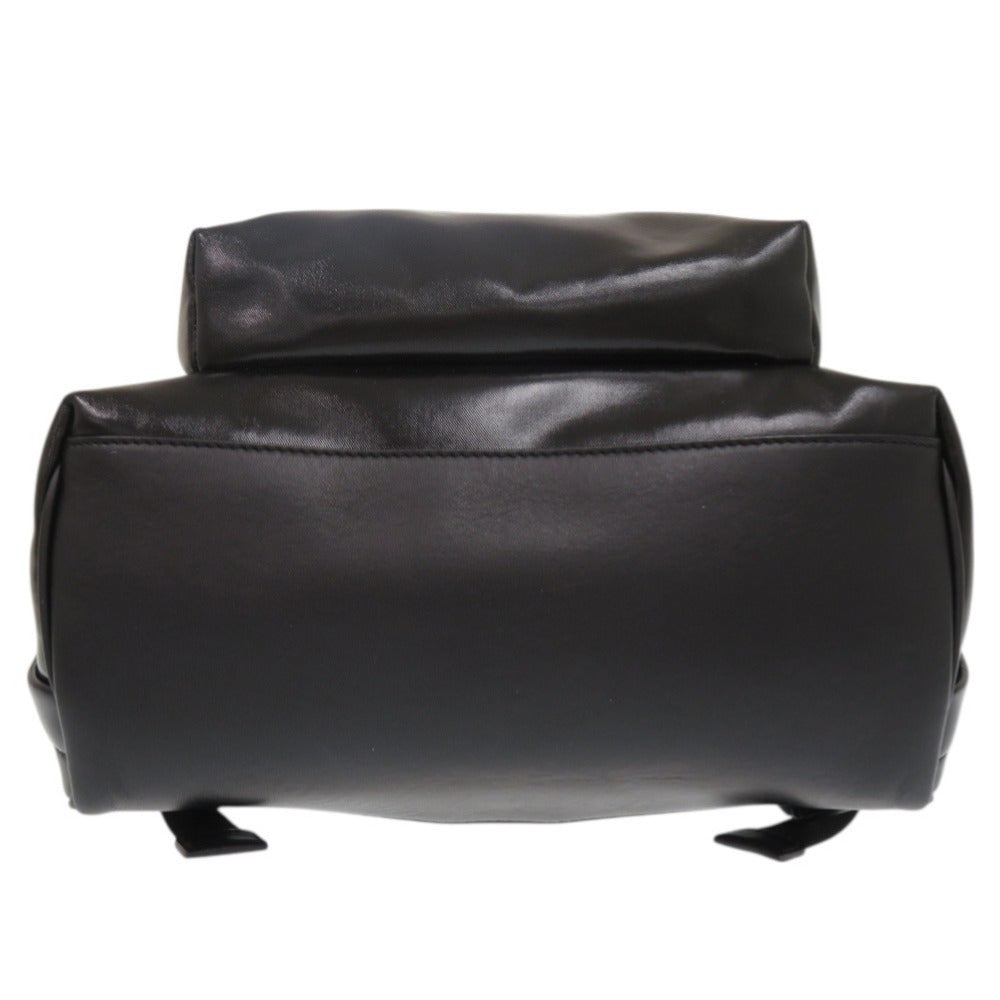 Burberry Backpack Coated Canvas Black