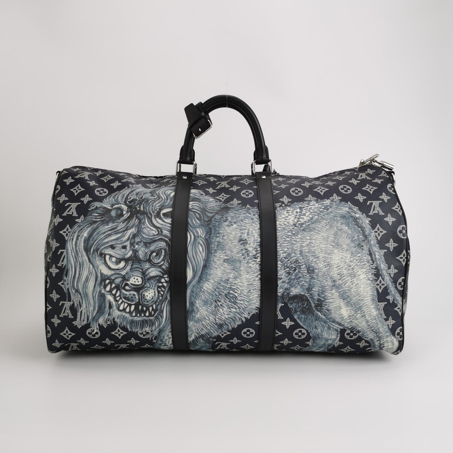 Louis Vuitton x Chapman Brothers Keepall 55 Bandouliere Travel Bag
