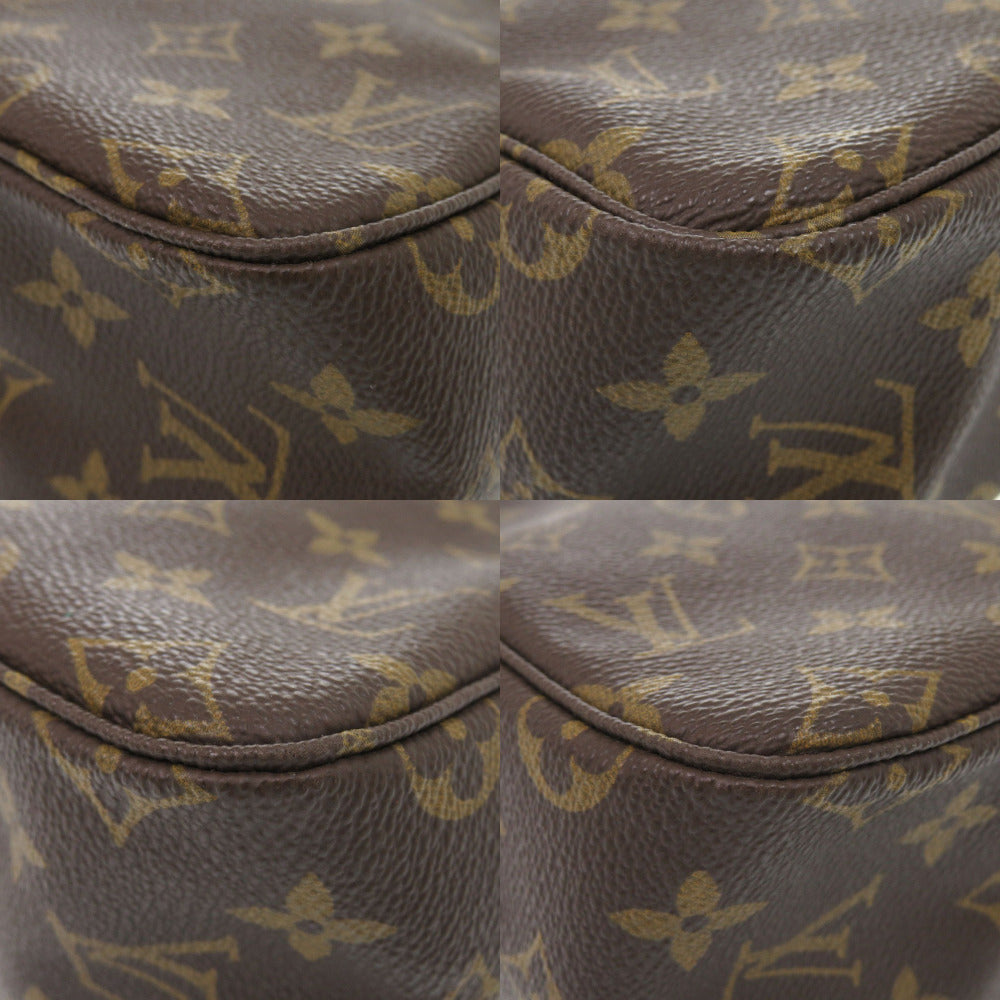 Louis Vuitton business M47522 Truth Cracking Ty Monogram Canvas Brown Handbag 7G0664Zl5Nb