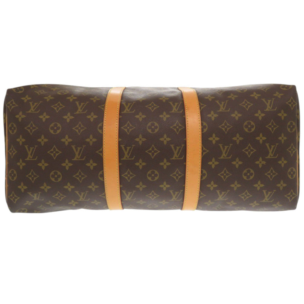 Louis Vuitton Boston Duffel M41426 Keepall 50 Monogram Canvas Brown Travel Bag 7G0740Sp5Nb