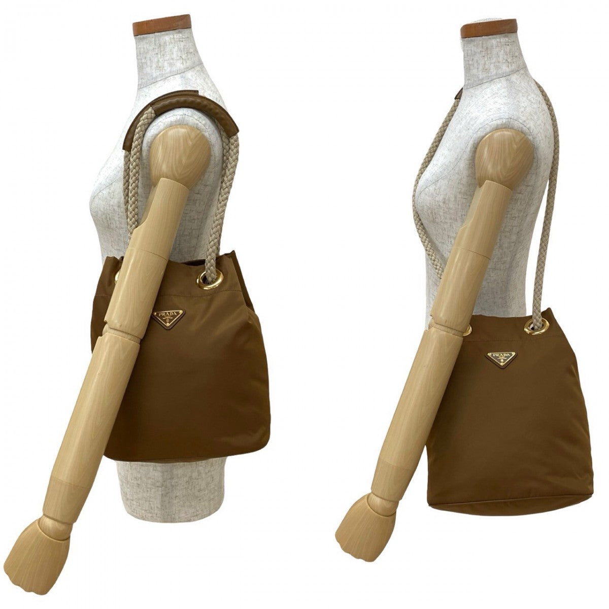 Shoulder Bag Marina Small Re Leather Nylon