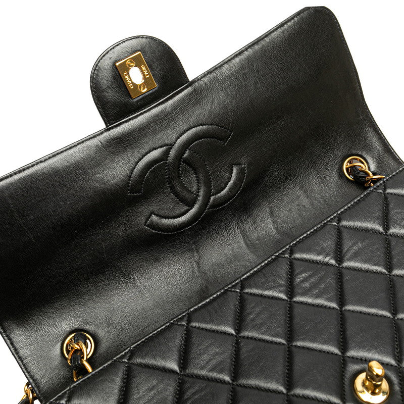 Matelasse Coco Mark Lambskin Shoulder Bag Chain