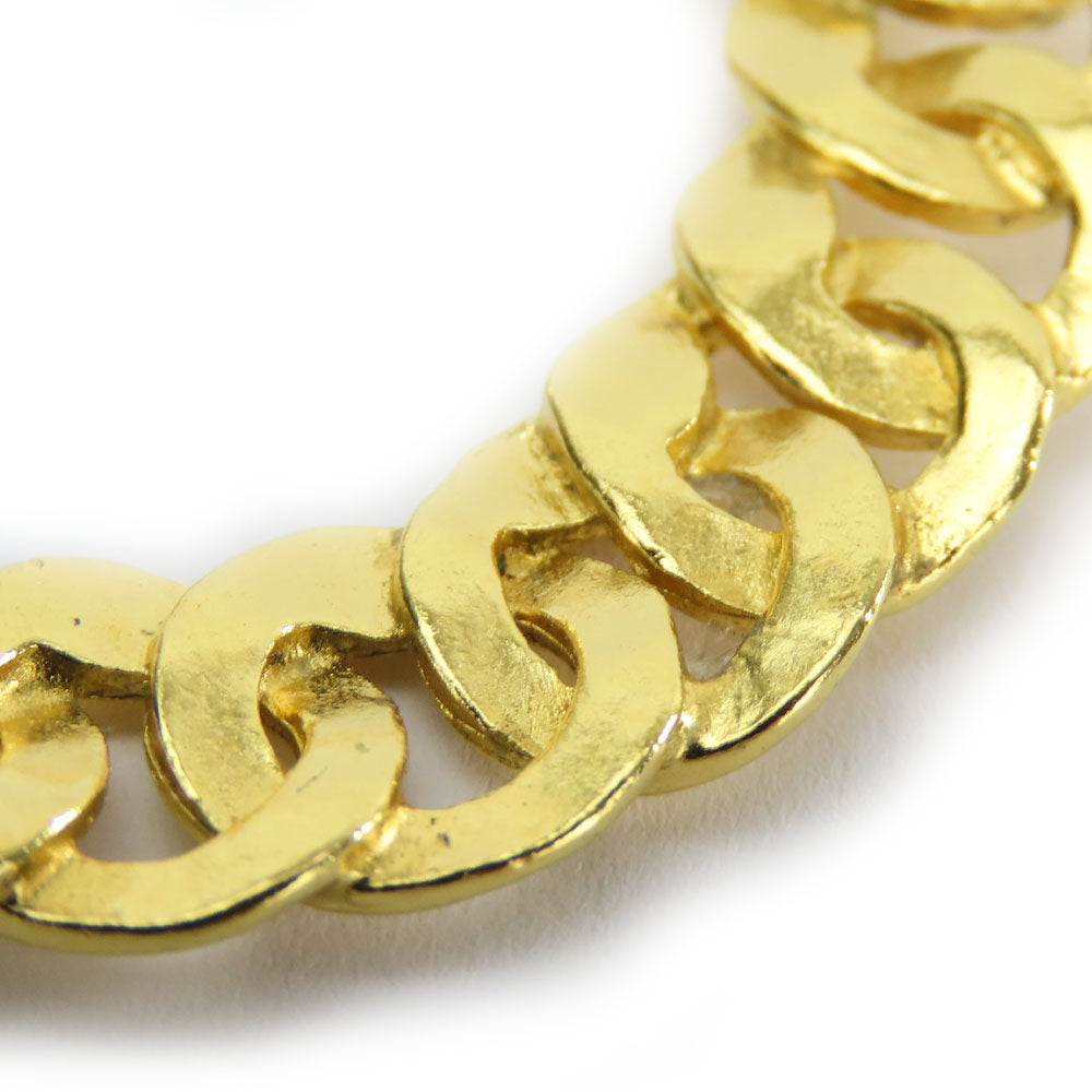 Coco Mark Earrings Jewelry Metal Gold