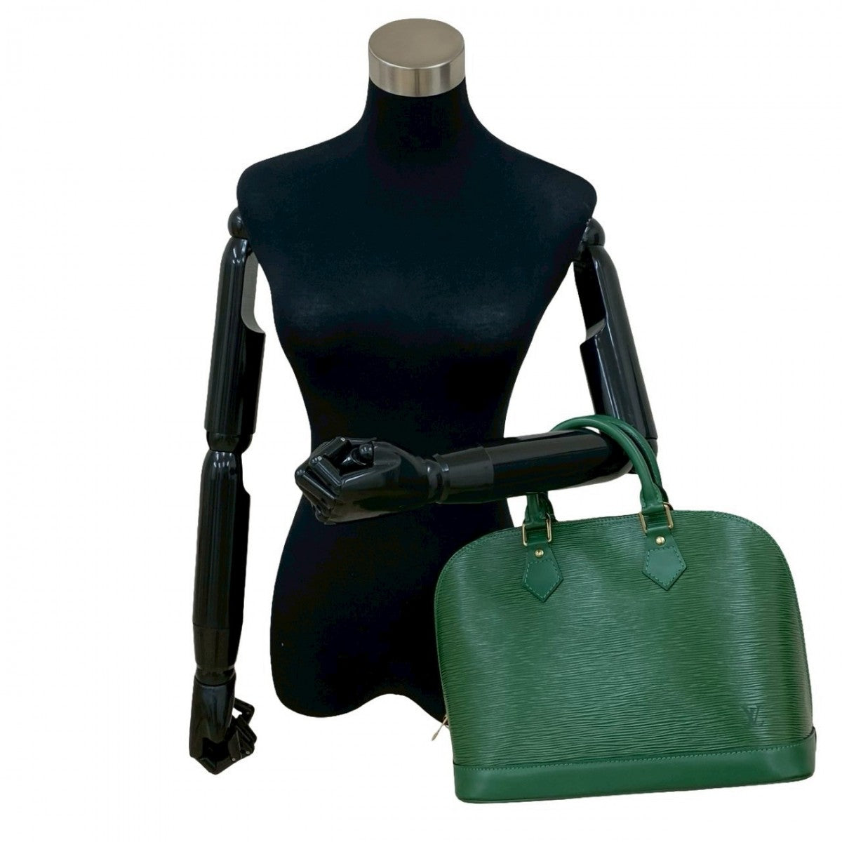 Louis Vuitton M52144 Epi Alma Leather Green Handbag