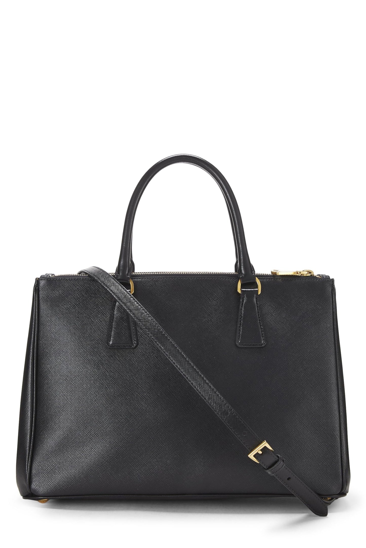 Prada Executive Tote Saffiano Black Large Tote Bag