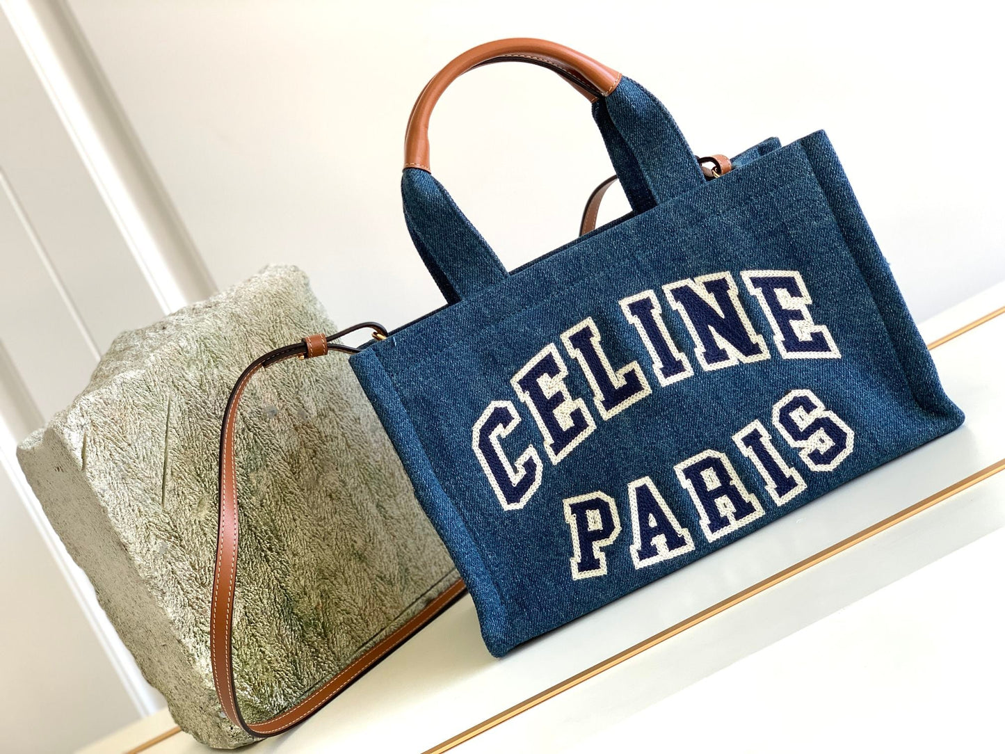 Top Quality Tote For Women Denim Small Tote Bag 114In29Cm 7917