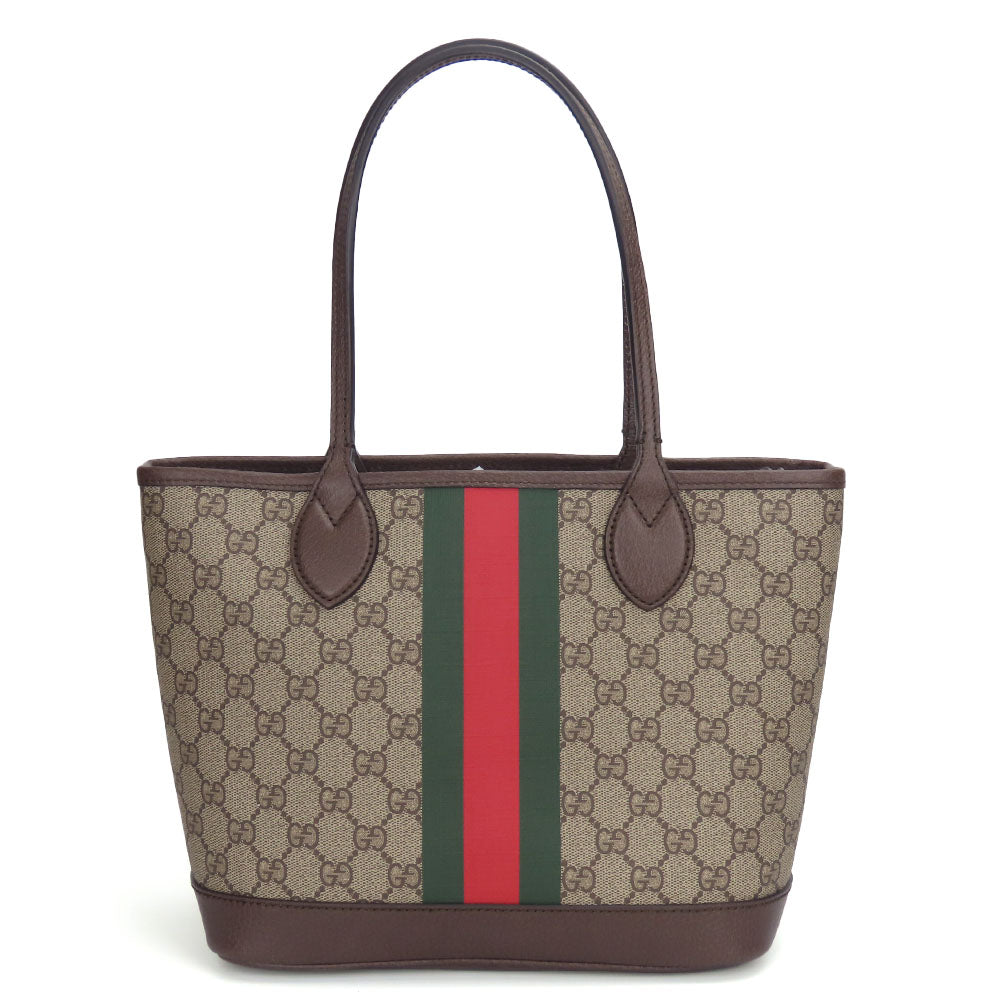 Gucci GG Supreme Sherry line Ofidia Canvas Beige Tote Bag