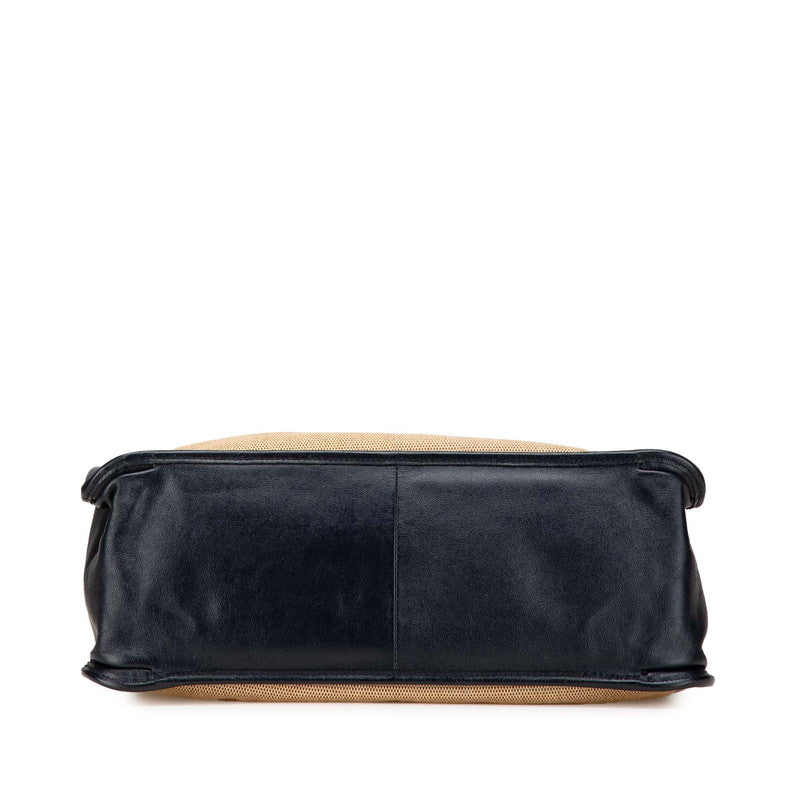 Gucci Horsebit 2Way Bag Canvas Travel Bag