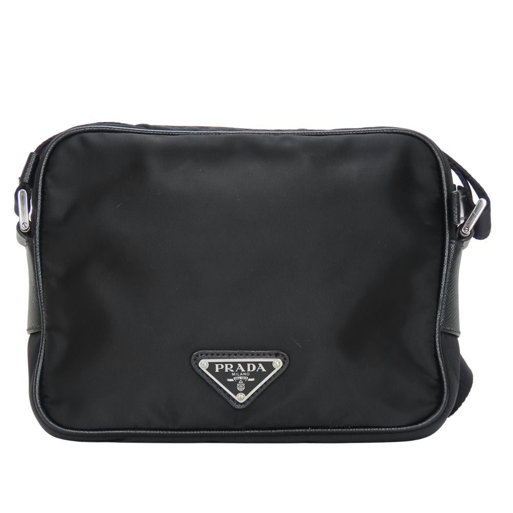 Prada 2Vh144 Re Shoulder Bag Leather Nylon