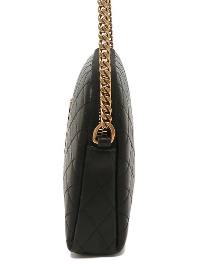 YSL Saint Laurent Luxury Trending Gaby Cross Bag Lambskin Quilted Black Travel Bag
