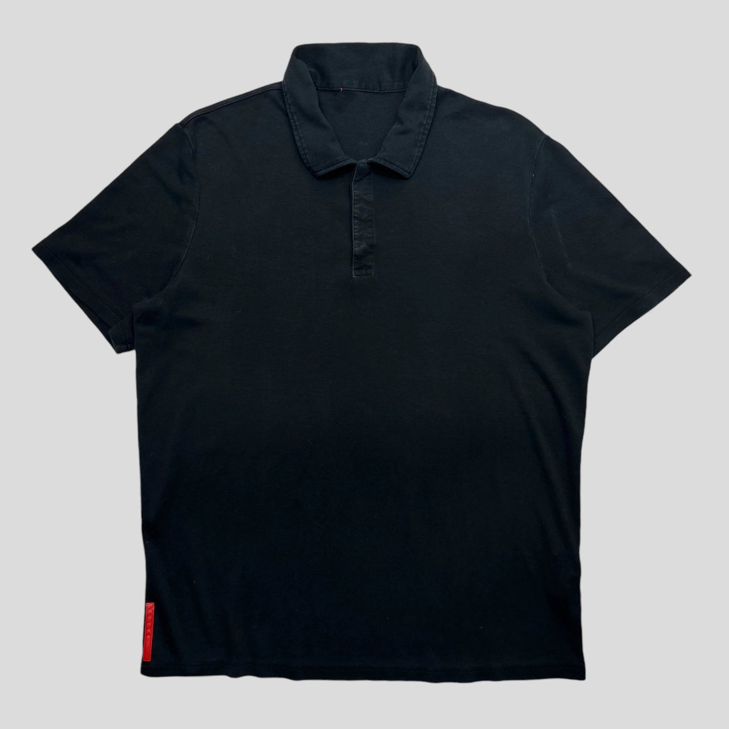 Prada Handbag Sport Collared Cotton Shirt - L Nylon