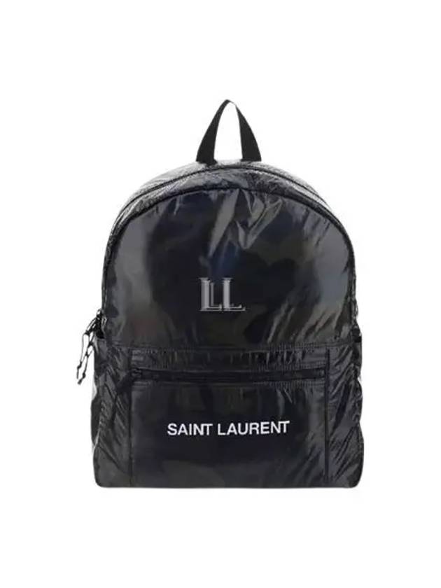 YSL Saint Laurent Luxury Trending Nuxx Backpack Camo Nylon Logo