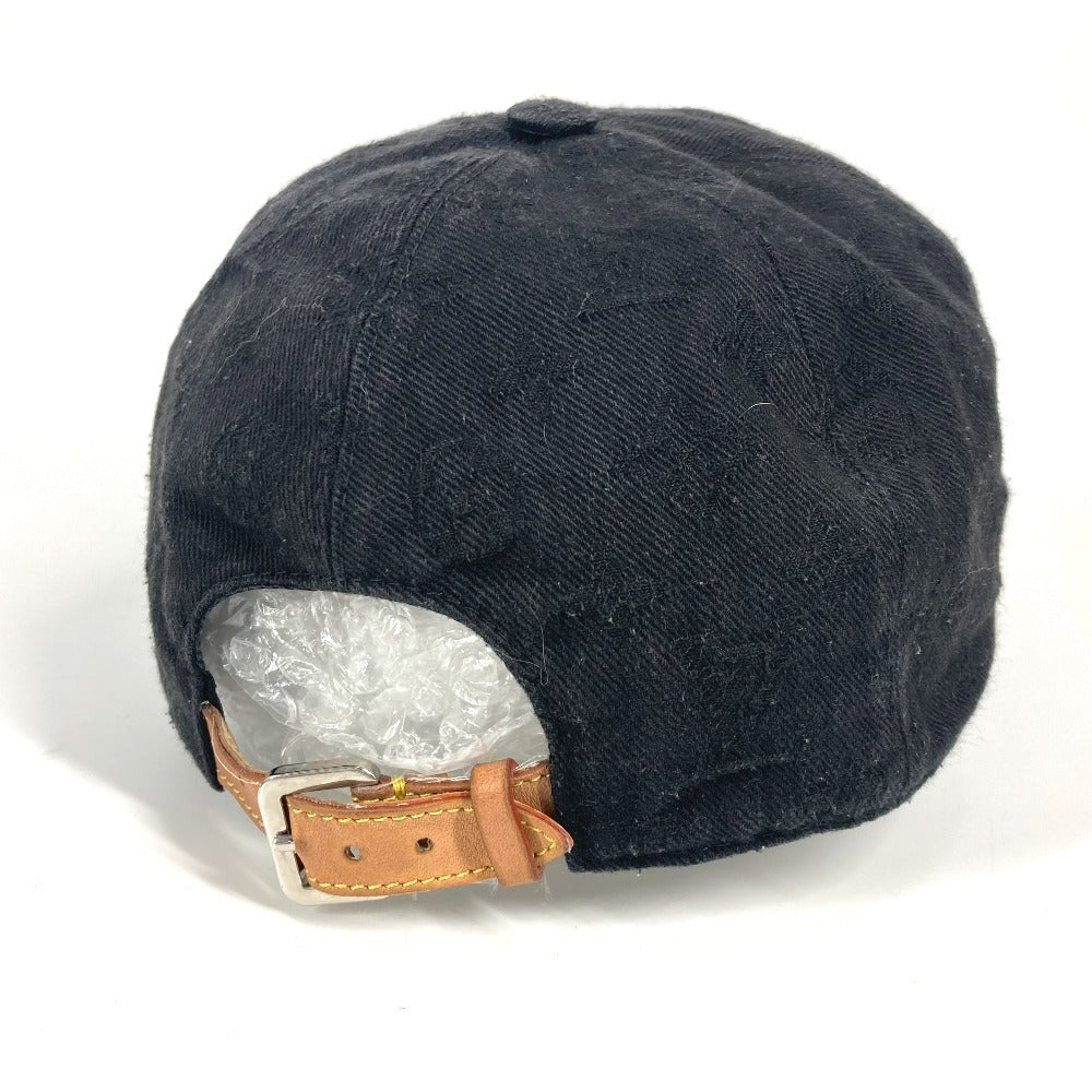 Louis Vuitton M76745 essential Monogram Cotton Black Hat