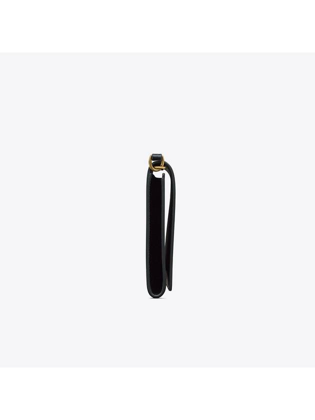 YSL Saint Laurent Luxury Trending Cassandre Clutch Bag Black Logo Flap
