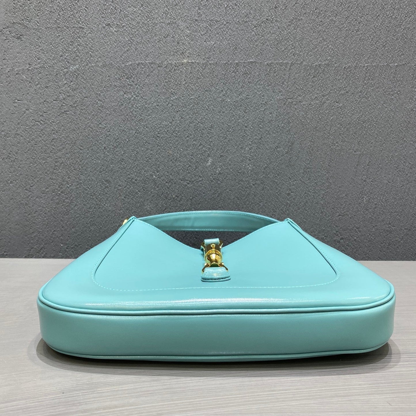 gg Jackie Light 10.8in 27cm Blue Small Shoulder Bag