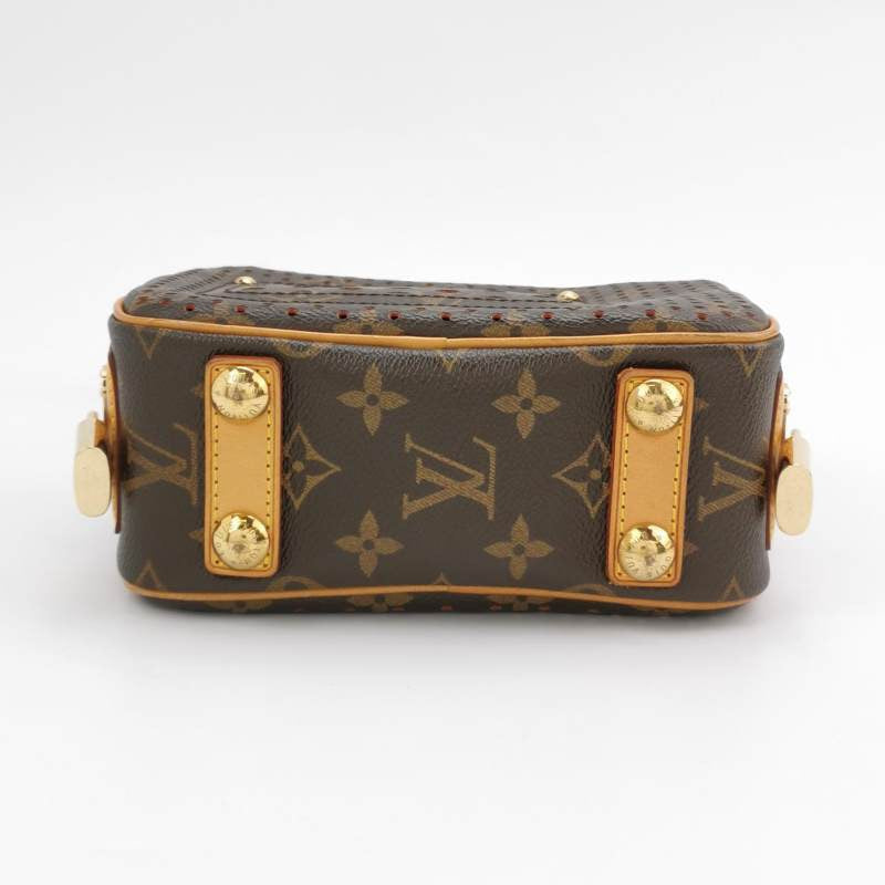 Louis Vuitton Trocadero Perforation Camera Monogram Brown Crossbody Bag