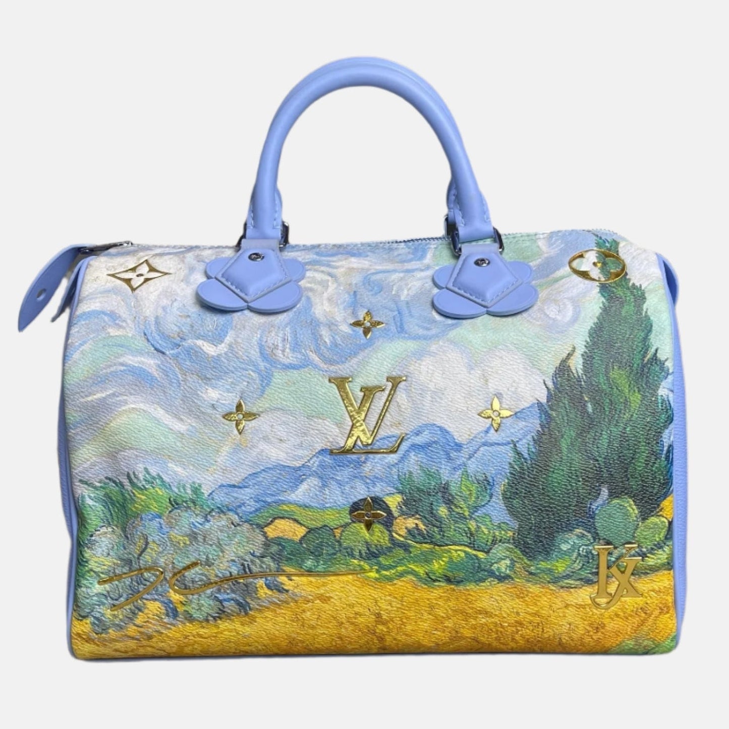 Louis Vuitton x Jeff Koons Speedy 30 Van Handbag