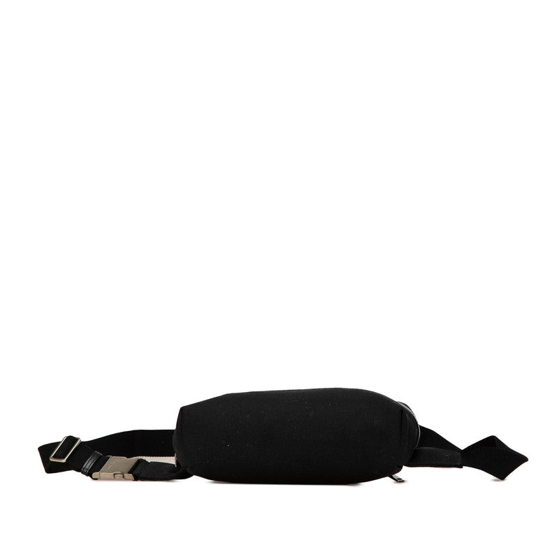 YSL Saint Laurent City Waist Bag Leather Canvas Travel Bag