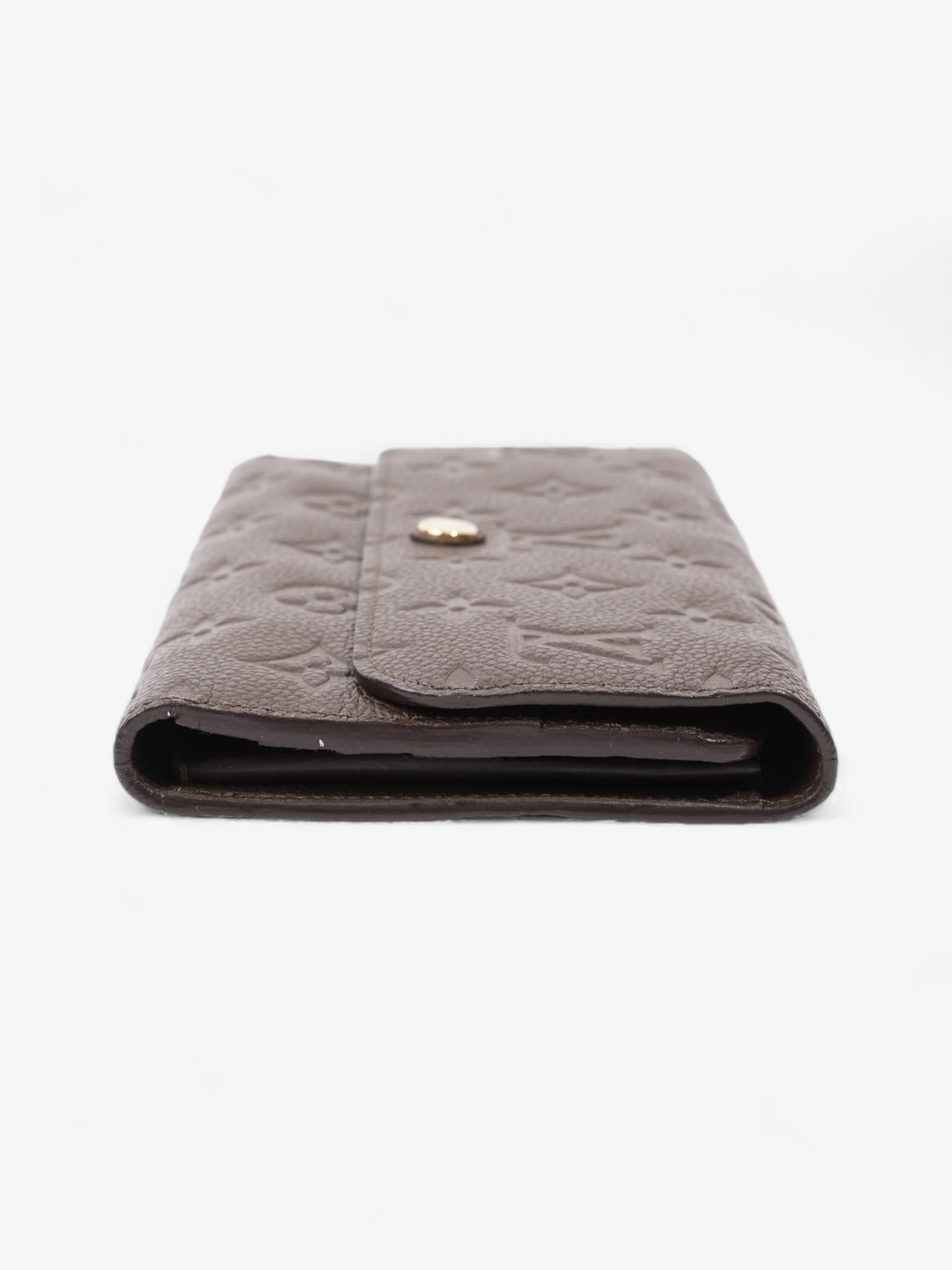 Louis Vuitton Virtuose Terre Brown Leather Empreinte Wallet Case