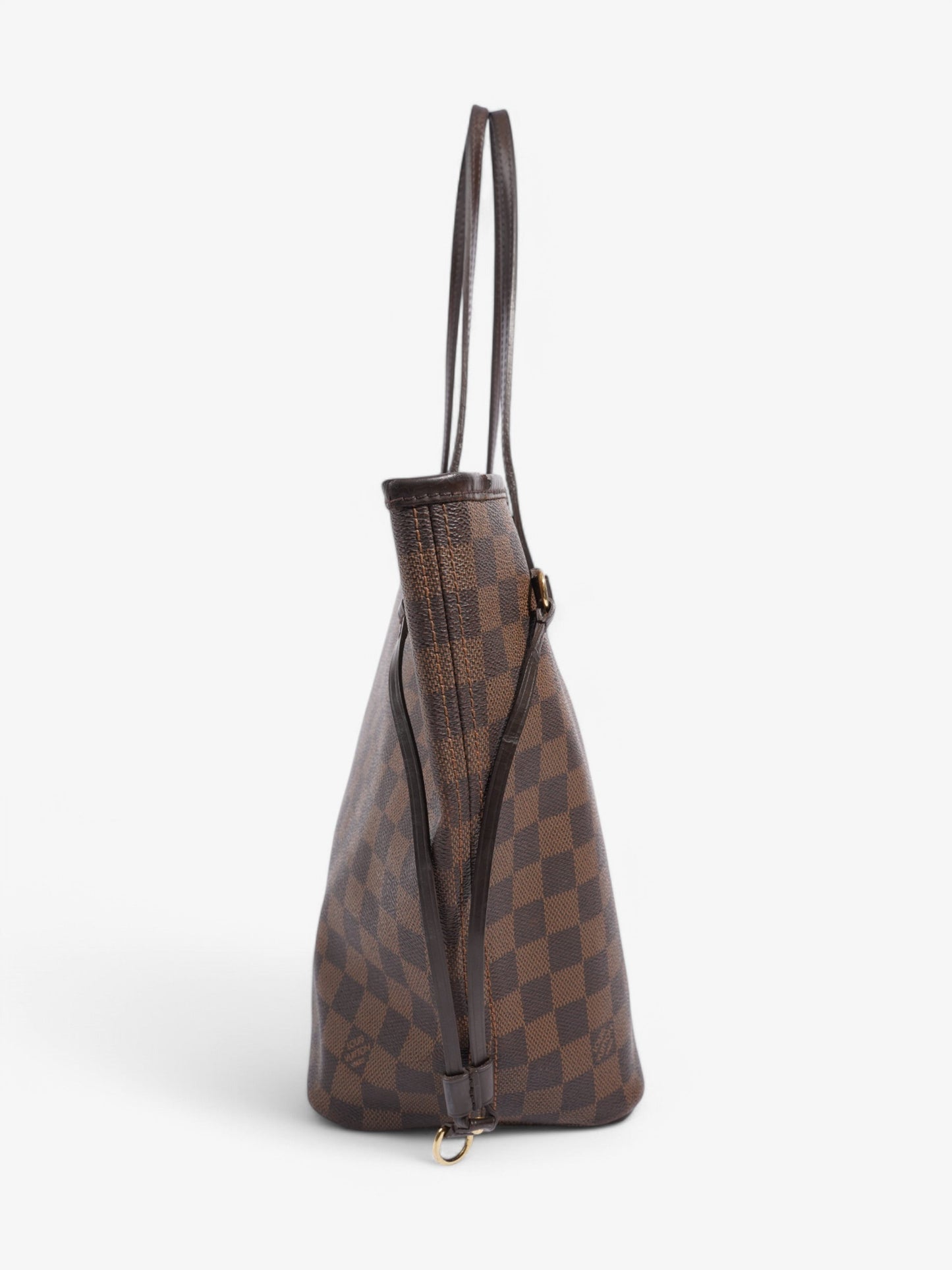 Louis Vuitton Neverfull Ebene Coated MM Damier Canvas Coated Canvas Apparel Mm 50