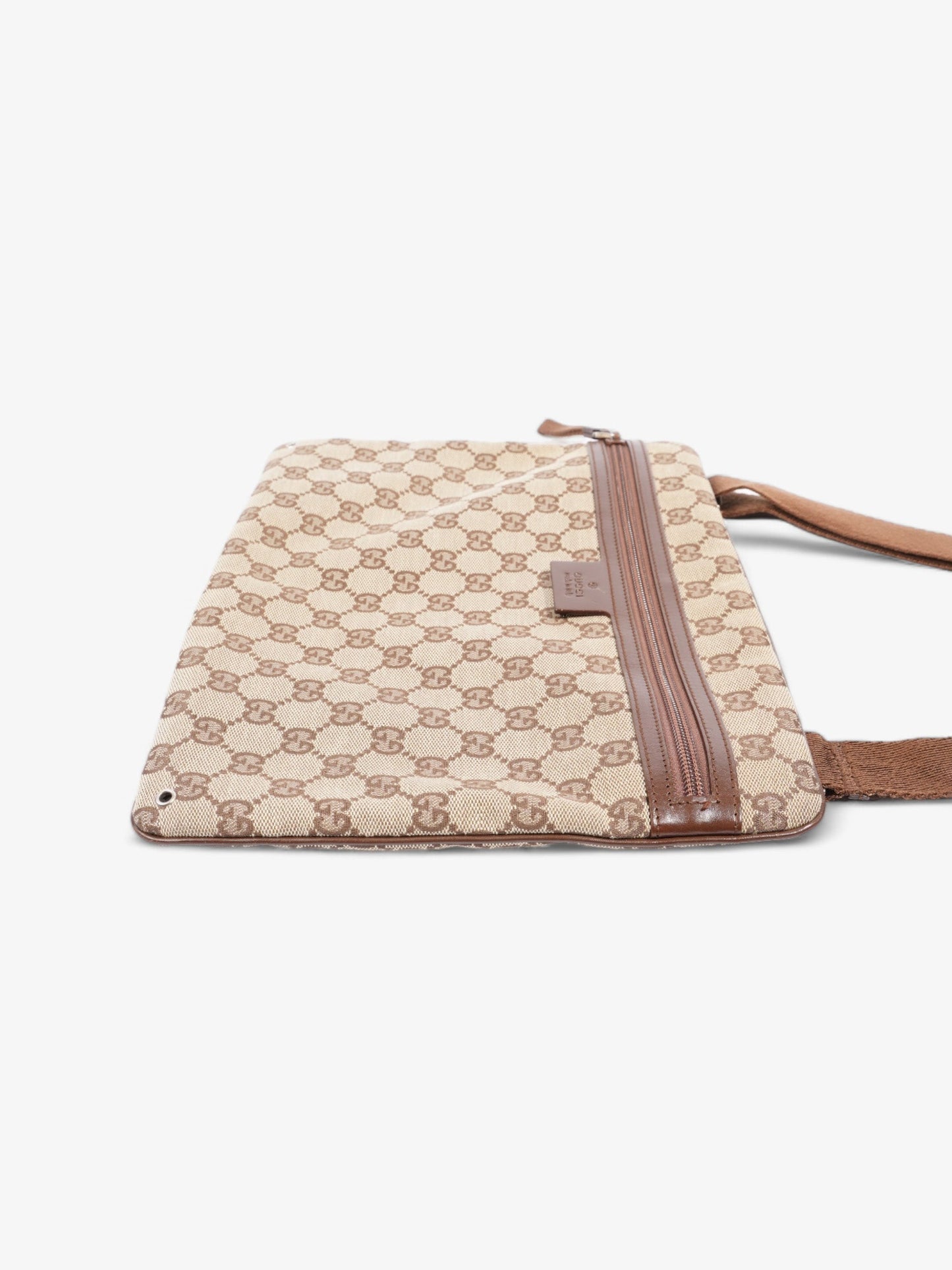 Gucci Flat Messenger Bag Supreme Canvas Shoes